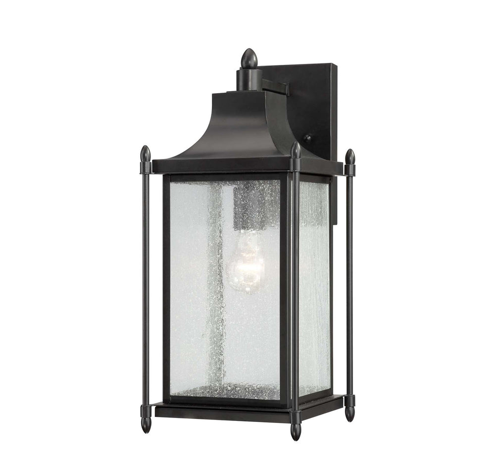 Savoy House - One Light Wall Mount - Dunnmore - Black- Union Lighting Luminaires Decor