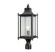 Savoy House Canada - One Light Post Lantern - Dunnmore - Black- Union Lighting Luminaires Decor