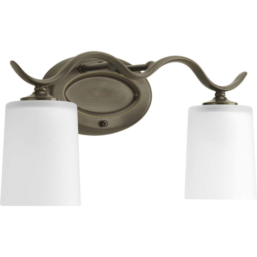 Progress Canada - Two Light Bath Bracket - Inspire - Antique Bronze- Union Lighting Luminaires Decor
