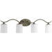 Progress Canada - Four Light Bath - Inspire - Antique Bronze- Union Lighting Luminaires Decor