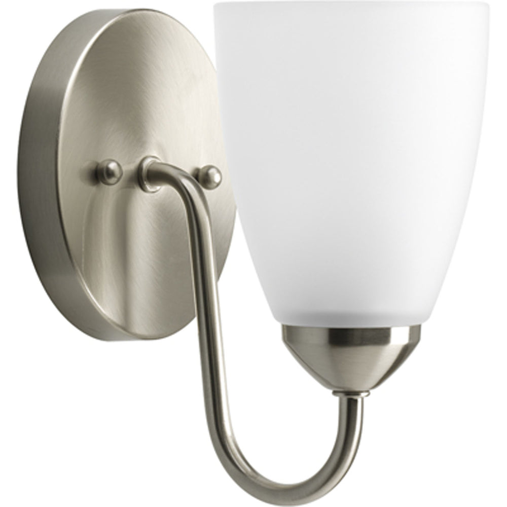 Progress Canada - One Light Bath - Gather - Brushed Nickel- Union Lighting Luminaires Decor