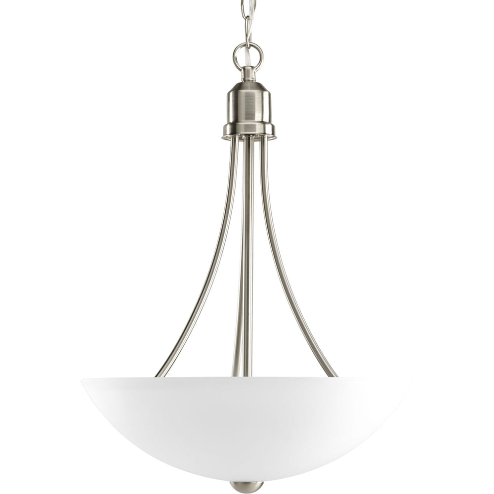 Progress Canada - Two Light Foyer Pendant - Gather - Brushed Nickel- Union Lighting Luminaires Decor