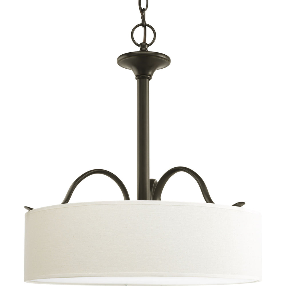 Progress Canada - Three Light Pendant - Inspire - Antique Bronze- Union Lighting Luminaires Decor