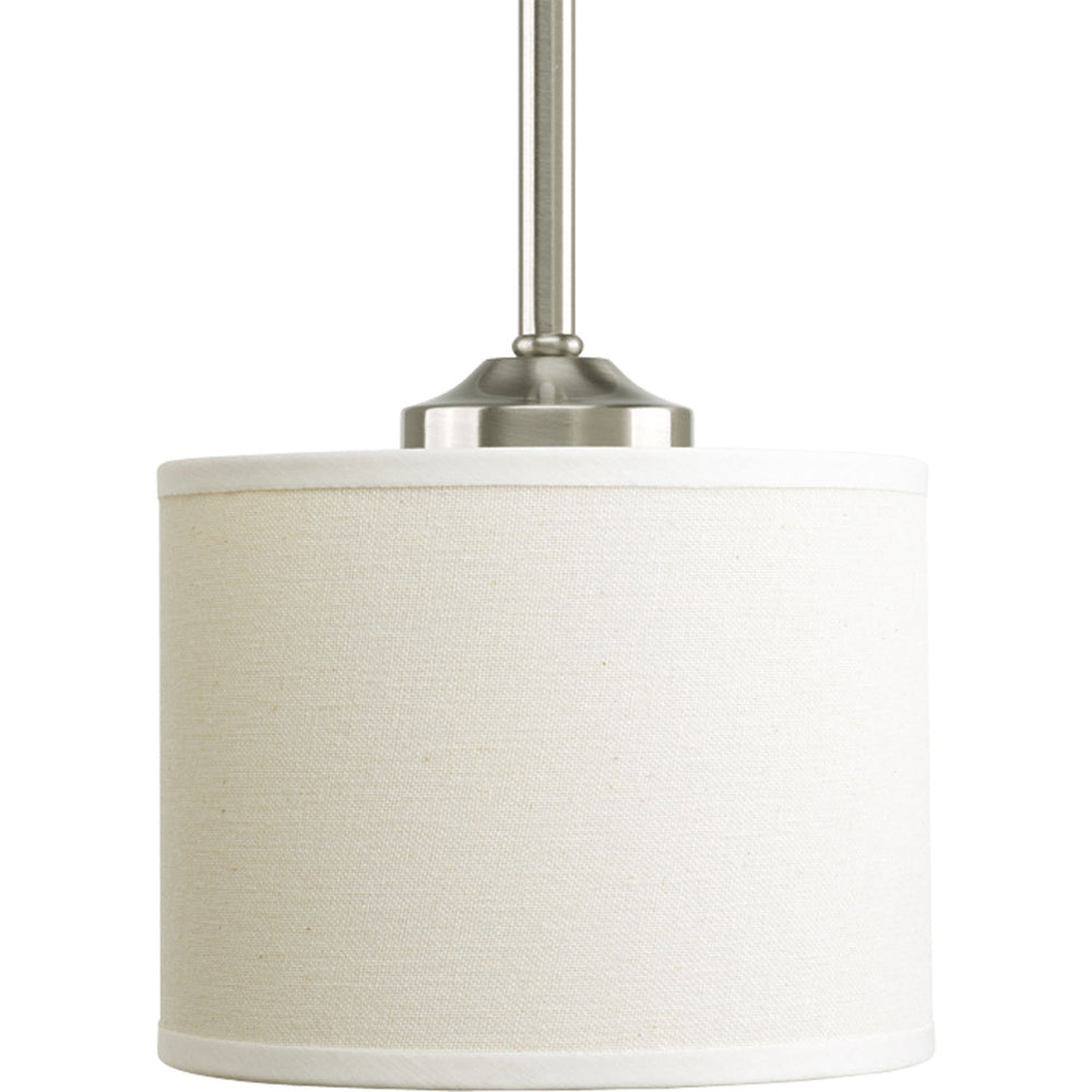 Progress Canada - One Light Mini Pendant - Inspire - Brushed Nickel- Union Lighting Luminaires Decor