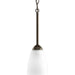Progress Canada - One Light Mini Pendant - Gather - Antique Bronze- Union Lighting Luminaires Decor