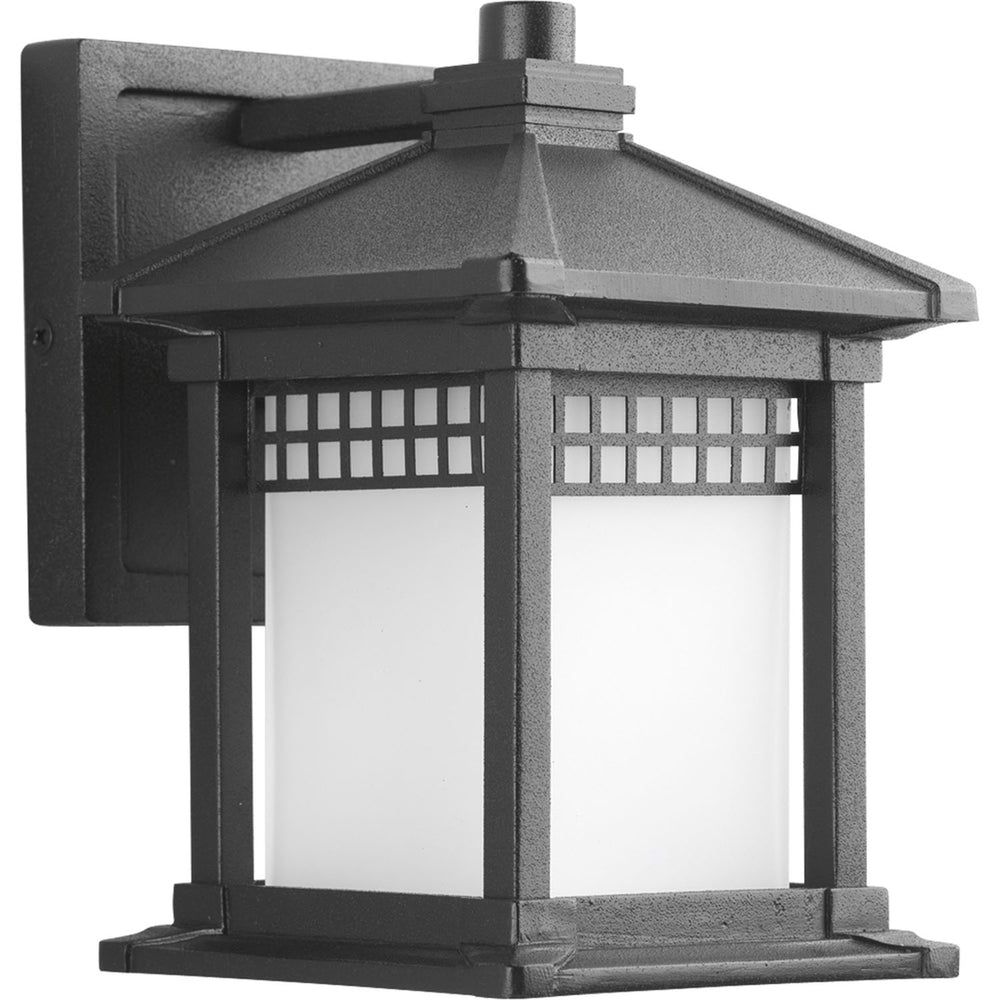Progress Canada - One Light Wall Lantern - Merit - Black- Union Lighting Luminaires Decor