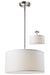 Z-Lite Canada - Three Light Pendant - Albion - Brushed Nickel- Union Lighting Luminaires Decor