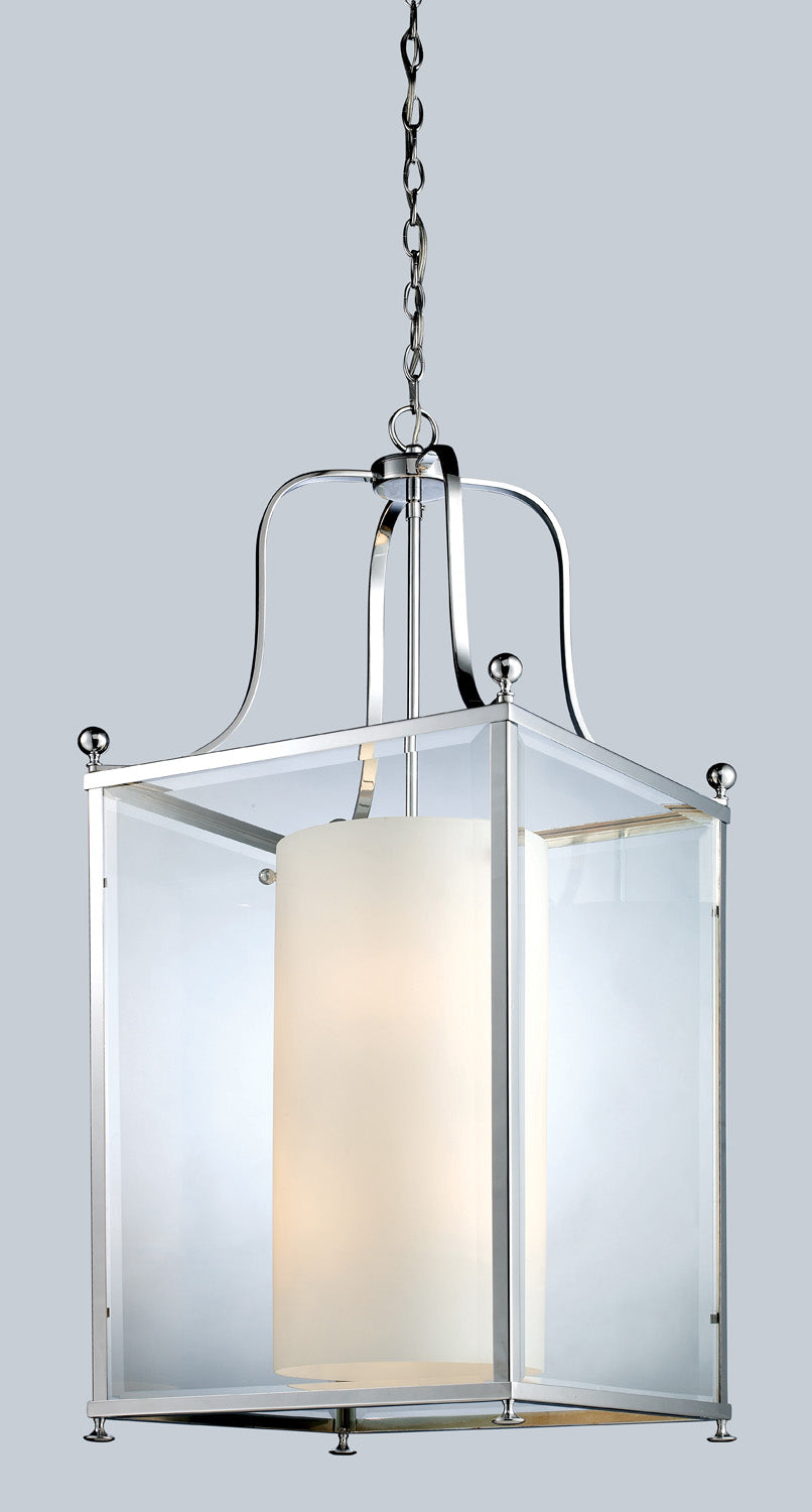 Z-Lite Canada - Eight Light Pendant - Fairview - Chrome- Union Lighting Luminaires Decor