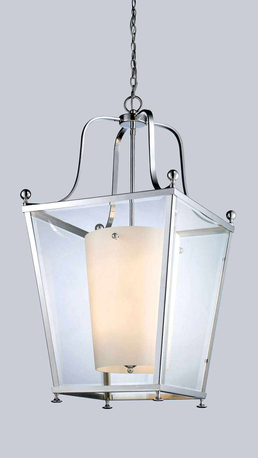 Z-Lite Canada - Eight Light Chandelier - Ashbury - Chrome- Union Lighting Luminaires Decor