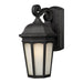 Z-Lite Canada - One Light Outdoor Wall Light - Newport - Black- Union Lighting Luminaires Decor