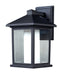 Z-Lite Canada - One Light Outdoor Wall Light - Mesa - Black- Union Lighting Luminaires Decor