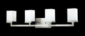 Z-Lite Canada - Four Light Vanity - Tidal - Brushed Nickel- Union Lighting Luminaires Decor