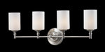 Z-Lite Canada - Four Light Vanity - Cannondale - Brushed Nickel- Union Lighting Luminaires Decor