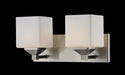 Z-Lite Canada - Two Light Vanity - Quube - Brushed Nickel- Union Lighting Luminaires Decor