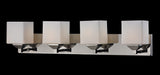 Z-Lite Canada - Four Light Vanity - Quube - Chrome- Union Lighting Luminaires Decor