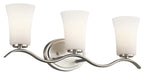 Kichler Canada - Three Light Bath - Armida - Brushed Nickel- Union Lighting Luminaires Decor