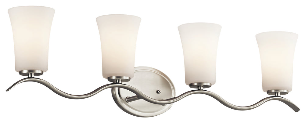 Kichler Canada - Four Light Bath - Armida - Brushed Nickel- Union Lighting Luminaires Decor