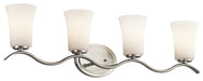 Kichler Canada - Four Light Bath - Armida - Brushed Nickel- Union Lighting Luminaires Decor
