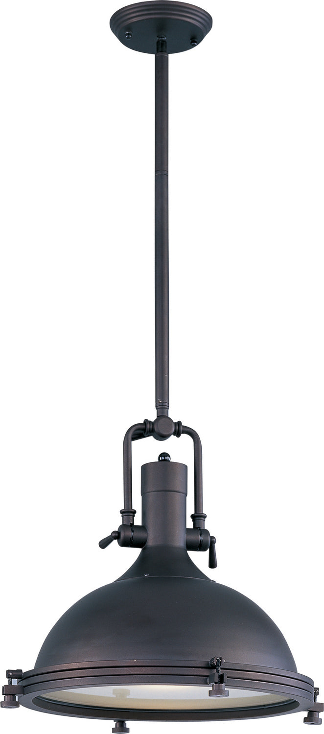 Maxim - One Light Pendant - Hi-Bay - Bronze- Union Lighting Luminaires Decor