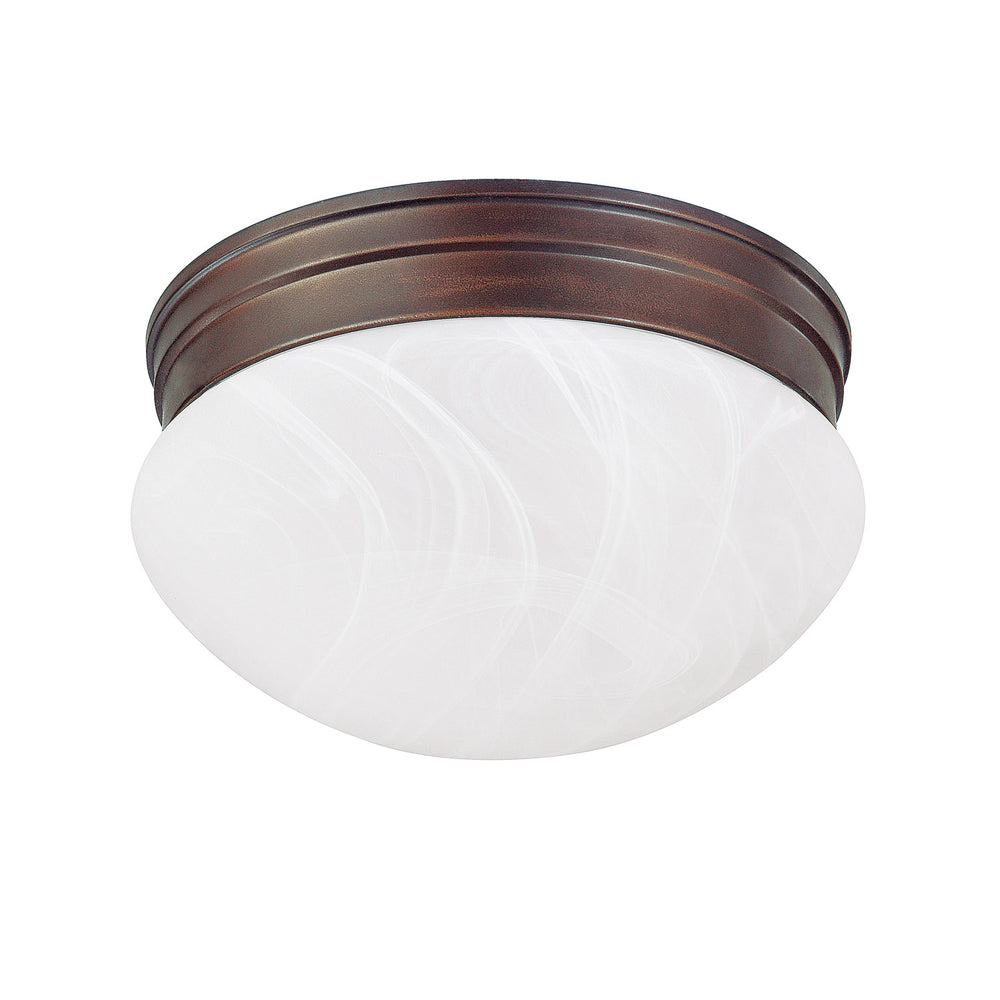 Capital Lighting - One Light Flush Mount - Scott - Burnished Bronze- Union Lighting Luminaires Decor