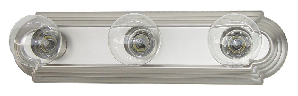 Capital Lighting - Three Light Vanity - Alice - Matte Nickel- Union Lighting Luminaires Decor