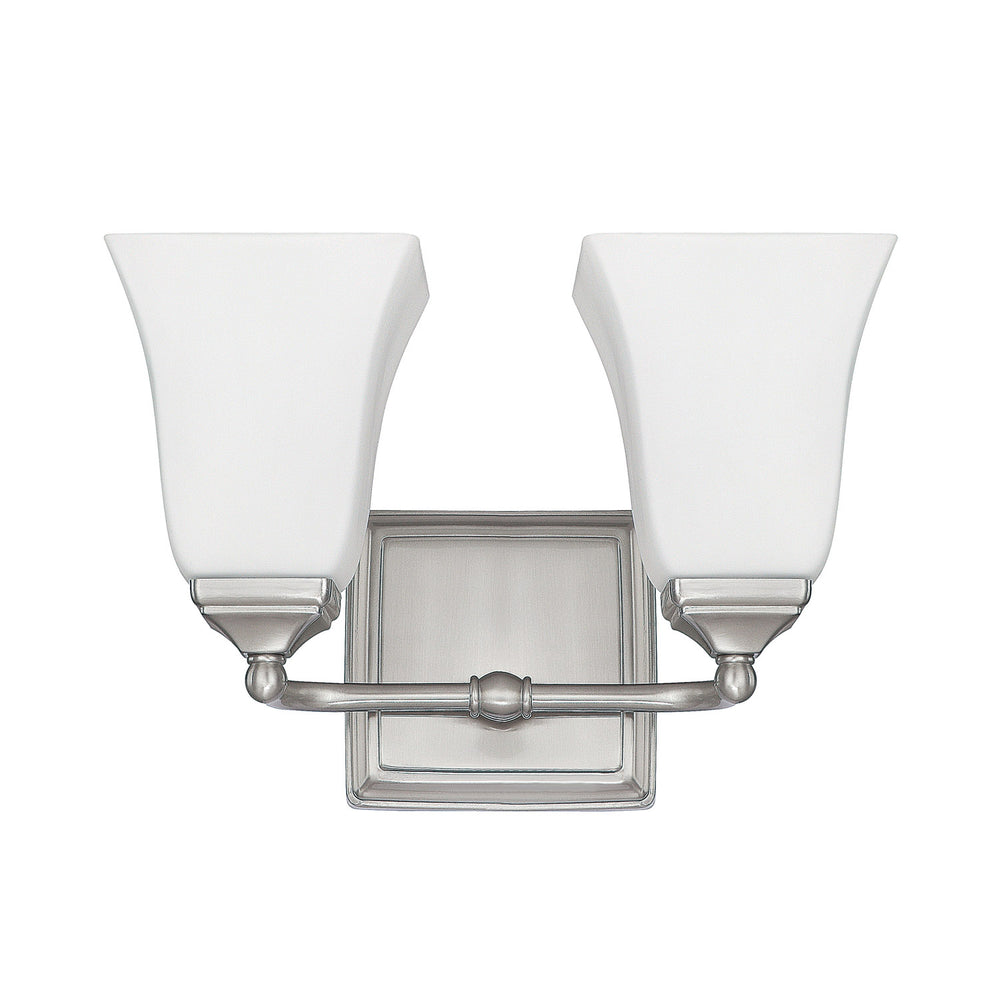 Capital Lighting - Two Light Vanity - Cade - Brushed Nickel- Union Lighting Luminaires Decor