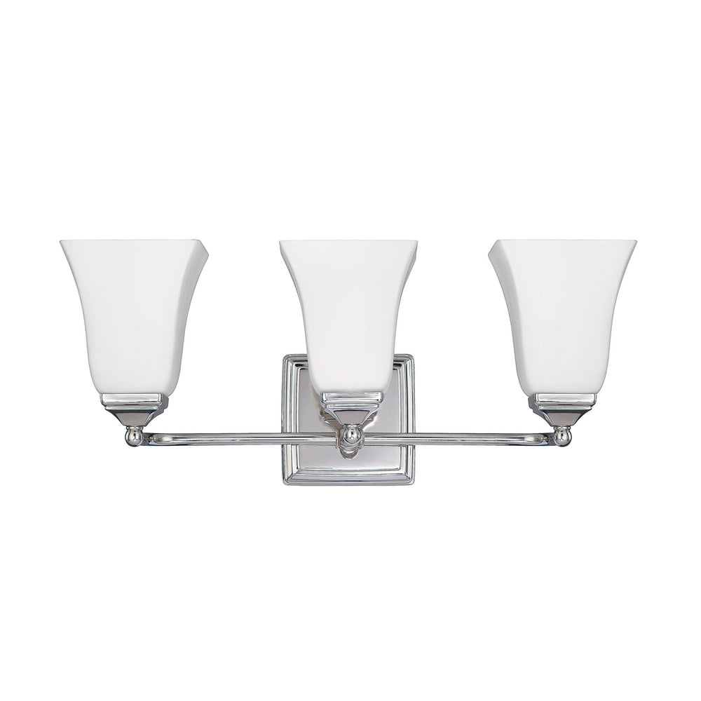 Capital Lighting - Three Light Vanity - Cade - Polished Nickel- Union Lighting Luminaires Decor