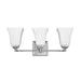 Capital Lighting - Three Light Vanity - Cade - Polished Nickel- Union Lighting Luminaires Decor