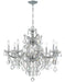 Crystorama - Nine Light Chandelier - Maria Theresa - Polished Chrome- Union Lighting Luminaires Decor