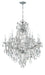 Crystorama - 13 Light Chandelier - Maria Theresa - Polished Chrome- Union Lighting Luminaires Decor