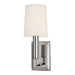 Hudson Valley Canada - One Light Wall Sconce - Clinton - Polished Nickel- Union Lighting Luminaires Decor