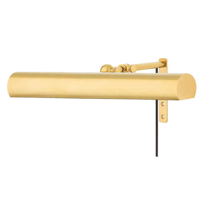 Hudson Valley Canada - Two Light Picture Light With Plug - Vernon - Aged Brass- Union Lighting Luminaires Decor
