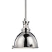 Hudson Valley Canada - One Light Pendant - Massena - Polished Nickel- Union Lighting Luminaires Decor