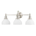 Hudson Valley Canada - Three Light Bath Bracket - Sutton - Polished Nickel- Union Lighting Luminaires Decor
