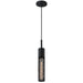 Sonneman - One Light Pendant - Urban Edge - Textured Black- Union Lighting Luminaires Decor