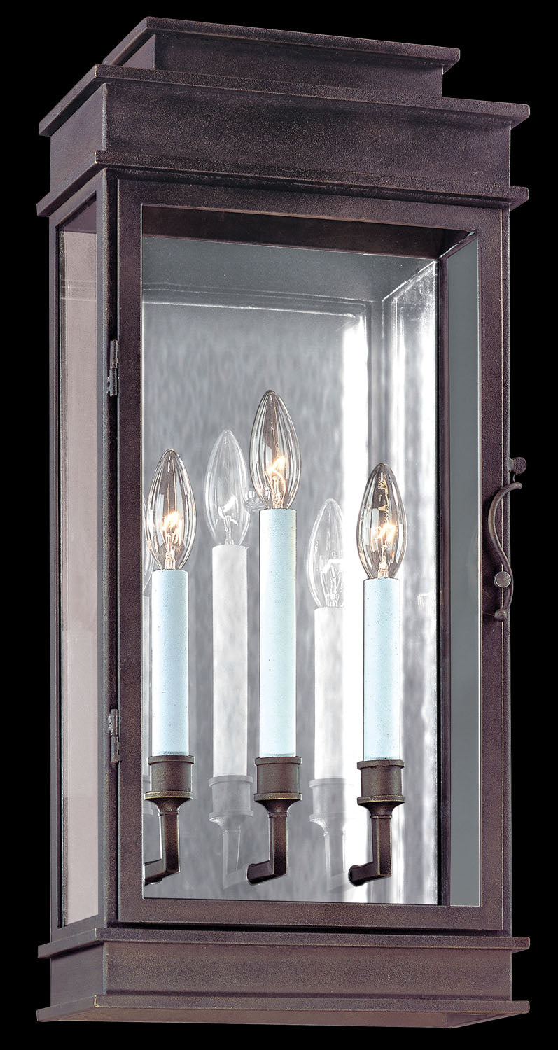 Troy Lighting - Three Light Wall Lantern - Vintage - Vintage Bronze- Union Lighting Luminaires Decor