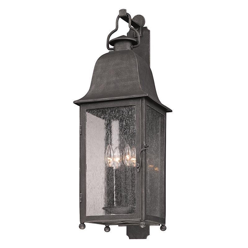 Troy Lighting Canada - Four Light Wall Lantern - Larchmont - Vintage Bronze- Union Lighting Luminaires Decor