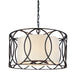 Troy Lighting Canada - Five Light Chandelier - Sausalito - Textured Iron- Union Lighting Luminaires Decor