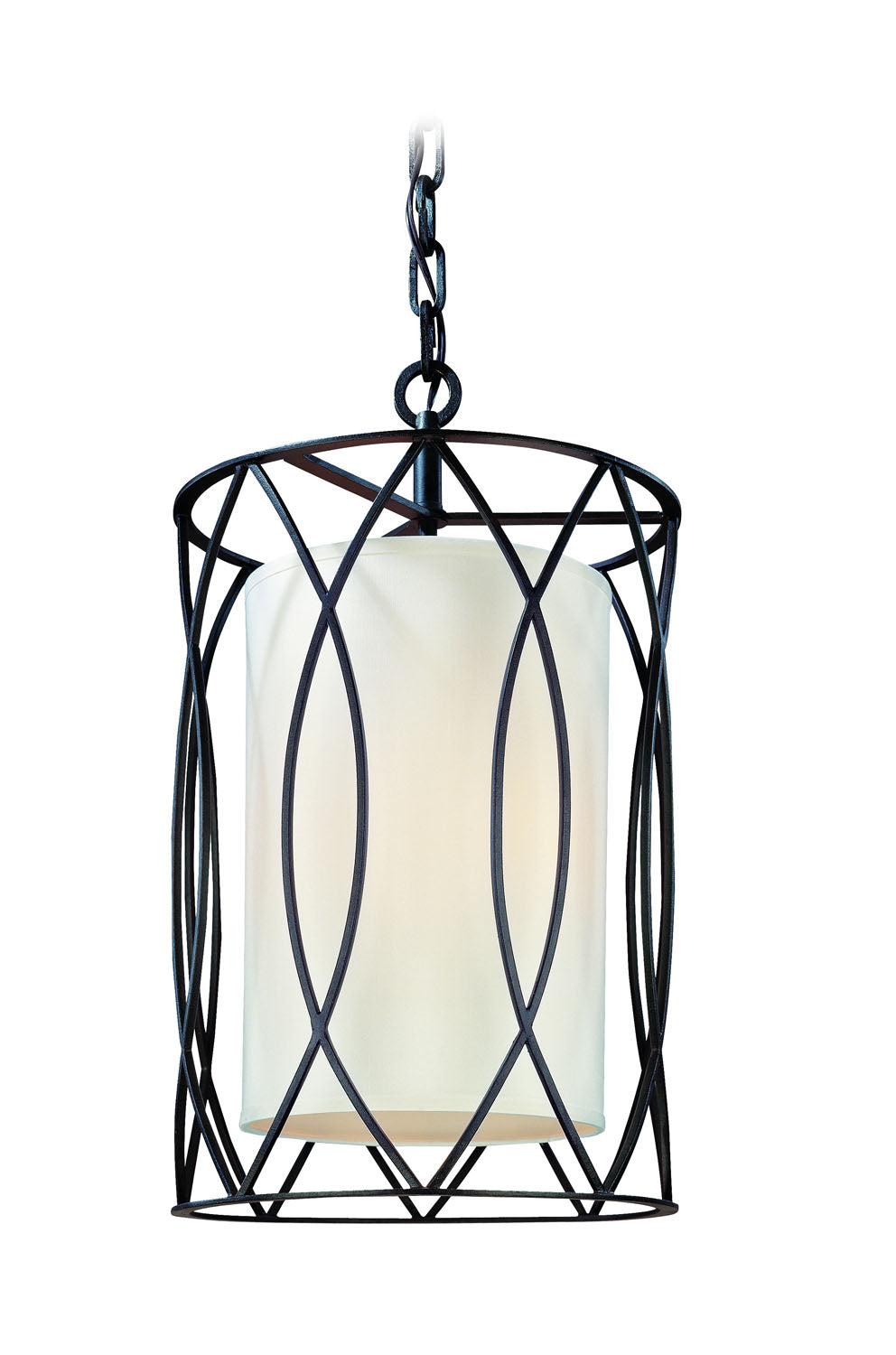 Troy Lighting Canada - Three Light Pendant - Sausalito - Textured Iron- Union Lighting Luminaires Decor