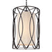 Troy Lighting Canada - Eight Light Pendant - Sausalito - Textured Iron- Union Lighting Luminaires Decor