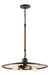 Troy Lighting Canada - Four Light Chandelier - Brooklyn - Heritage Bronze- Union Lighting Luminaires Decor