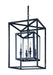 Troy Lighting Canada - Four Light Lantern - Morgan - Matte Black- Union Lighting Luminaires Decor