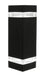 DVI Canada - Two Light Outdoor Wall Sconce - Summerside Outdoor - Black- Union Lighting Luminaires Decor