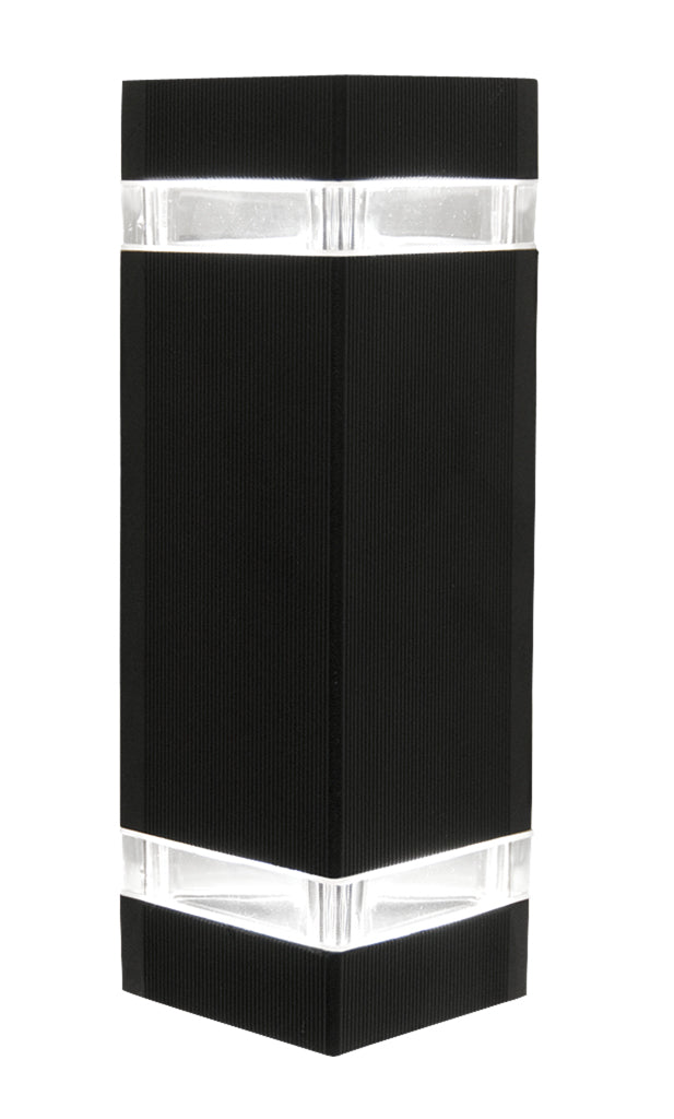 DVI Canada - Two Light Outdoor Wall Sconce - Summerside Outdoor - Black- Union Lighting Luminaires Decor