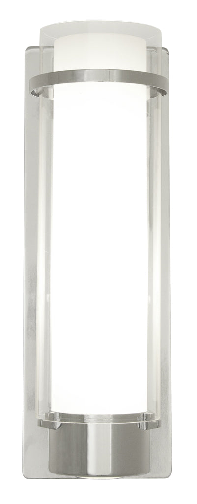 DVI Canada - One Light Wall Sconce - Essex - Chrome w/Half Opal Glass- Union Lighting Luminaires Decor