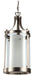 DVI Canada - Two Light Pendant - Essex - Buffed Nickel w/Half Opal Glass- Union Lighting Luminaires Decor