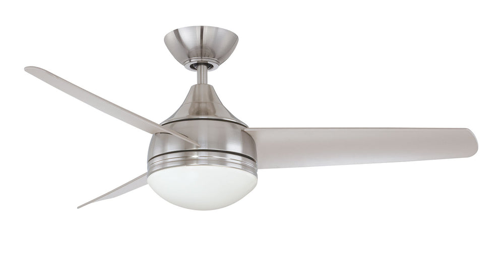 Kendal Canada - 42``Ceiling Fan - Moderno - Satin Nickel w/ Silver blades- Union Lighting Luminaires Decor