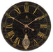 Uttermost - Wall Clock - Bond Street - Laminated- Union Lighting Luminaires Decor