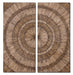 Uttermost - Wall Art - Lanciano - Natural Wood Chips w/Burnished- Union Lighting Luminaires Decor