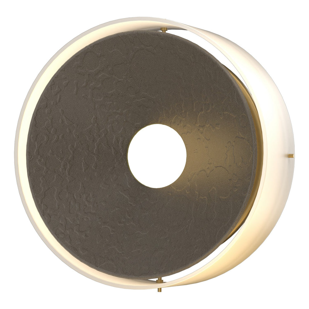 Hubbardton Forge - Four Light Wall Sconce - Oculus - Dark Smoke- Union Lighting Luminaires Decor
